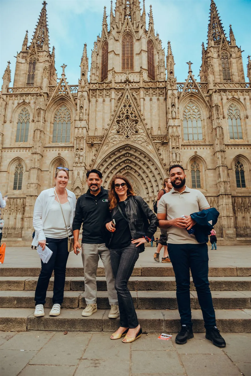 Barcelona Cathedral, the starting point of the route